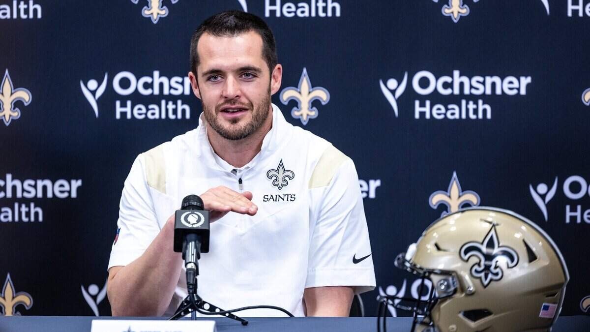 Derek Carr, who retired last May after 11 seasons in the NFL with the Raiders and New Orleans Saints, has joined UCLA’s staff to work with quarterbacks and help with game planning. Derek Carr, who retired last May after 11 seasons in the NFL with the Raiders and New Orleans Saints, has joined UCLA’s staff to work with quarterbacks and help with game planning.